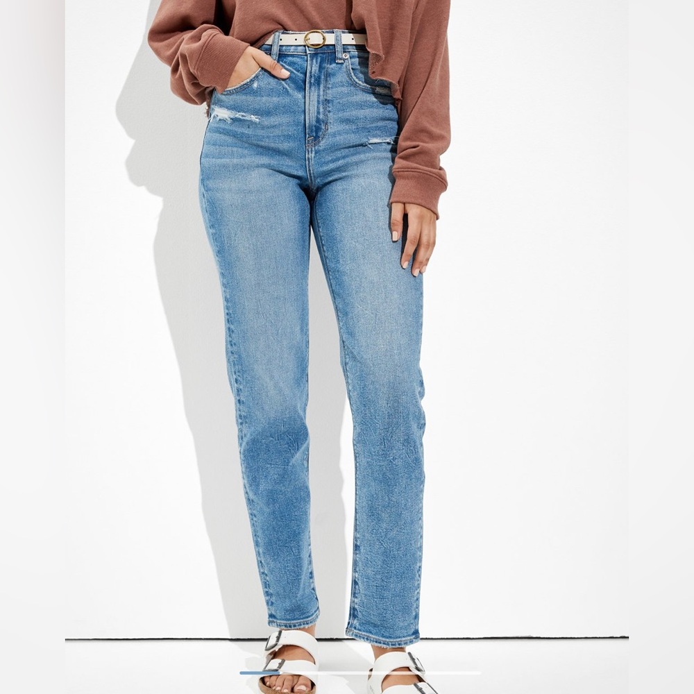 AE Stretch Mom Jean